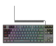 Lorgar Azar 514TKL RGB Czarna LRG-GK514TKL-BK-US - 1326964 - zdjęcie 2